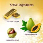 Buy Lotus Herbals Radiant Gold Cellular Glow Facial Kit 4 in 1 | With 24K Gold leaves | For Skin Glow | All Skin Types | 170 gm - Purplle