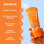 Buy Lotus Herbals Safe Sun 3 In 1 Daily SunscreenA | Matte Look | SPF 40 | PA+++ | For All Skin Types | 50 gm - Purplle