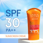 Buy Lotus Herbals Safe Sun Sunscreen Cream - Indian Summer Formula | SPF 30 | PA++ | Non-Greasy | Sweat & Water Resistant | 50 gm - Purplle