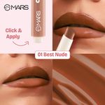 Buy MARS Click Stix Gloss Lip Balm (2.0 gm) (01-BEST NUDE) | High Pigmented | Ultra-Glossy Finish | Non-Sticky | Hydration | Enriched with Cocoa Butter - Purplle
