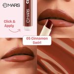 Buy MARS Click Stix Gloss Lip Balm (2.0 gm) (05-CINNAMON SWIRL) | High Pigmented | Ultra-Glossy Finish | Non-Sticky | Hydration | Enriched with Cocoa Butter - Purplle