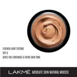 Buy Lakme Xtraordin-airy Mattereal Mousse Foundation, Matte Finish, With SPF8 - 06 Almond Honey , 25 gm - Purplle