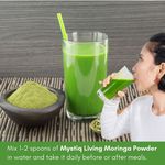 Buy Mystiq Living Moringa Leaf Powder – 100% Pure & Nutrient-Rich Superfood (100 gm) - Purplle