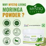 Buy Mystiq Living Moringa Leaf Powder – 100% Pure & Nutrient-Rich Superfood (100 gm) - Purplle