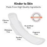 Buy Plush 100% Pure US Cotton Ultra-Thin Rash Free Natural Sanitary Pads - 12 Pads || 12 XL Pads, 2 Panty Liners - Purplle