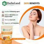 Buy Herbsland 100% Natural Orange Peel Powder - Brightens Skin & Controls Oil Naturally | 100 gm - Purplle