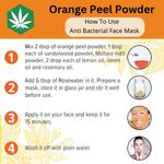 Buy Herbsland 100% Natural Orange Peel Powder - Brightens Skin & Controls Oil Naturally | 100 gm - Purplle