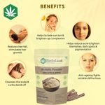 Buy Herbsland Pure Mulethi Powder - Natural Skin Brightening & Detox | Herbal Face Pack | Licorice Extract | 100 gm - Purplle