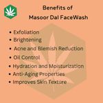Buy Herbsland Masoor Dal Face Pack Powder - Natural Skin Brightening & Glow | Ayurvedic Face Pack | Red Lentil Powder | 200 gm - Purplle