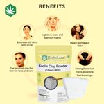 Buy Herbsland Kaolin Clay Powder - Soothing & Exfoliating For Clear Skin | Oil Control & Acne Treatment | 100 gm - Purplle