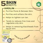 Buy Herbsland Kaolin Clay Powder - Soothing & Exfoliating For Clear Skin | Oil Control & Acne Treatment | 100 gm - Purplle