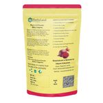 Buy Herbsland Pure Beetroot Powder - Skin Brightening, Detox & Natural Energy Boost | Organic Beetroot Powder |100 gm - Purplle