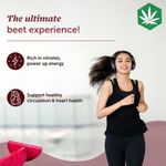 Buy Herbsland Pure Beetroot Powder - Skin Brightening, Detox & Natural Energy Boost | Organic Beetroot Powder |100 gm - Purplle