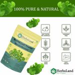 Buy Herbsland Brahmi Leaf Powder - 100% Natural For Hair Growth, Scalp Nourishment & Stress Relief | Organic Herbal Powder | 100 gm - Purplle