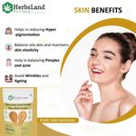 Buy Herbsland Pure Fenugreek (Dana Methi) Powder - Natural Remedy For Hair Fall, Healthy Scalp & Skin Glow | Organic Powder | 100 gm - Purplle