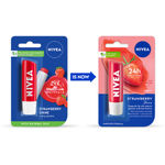 Buy Nivea Fruity Shine Strawberry Lip Balm (4.8 gm) - Purplle