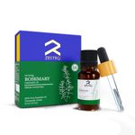 Buy Zesteq Undiluted Organic Rosemary Essential Oil (15 ml) | Clinically Tested | Promotes Hair Growth, Nourishment & Strength | Controls Hair Fall | Certified Organic - Purplle