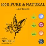 Buy Zesteq Undiluted Organic Neroli Essential Oil (15 ml) | Clinically Tested | Calms Mind, Hydrates Skin, Enhances Radiance | Certified Organic - Purplle