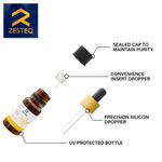 Buy Zesteq Undiluted Organic Neroli Essential Oil (15 ml) | Clinically Tested | Calms Mind, Hydrates Skin, Enhances Radiance | Certified Organic - Purplle
