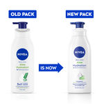 Buy NIVEA 100% NATURAL ALOEVERA Body lotion- 5 in 1 COMPLETE CARE for 48H Refreshing moisturization (400 ml) - Purplle