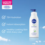 Buy NIVEA 100% NATURAL ALOEVERA Body lotion- 5 in 1 COMPLETE CARE for 48H Refreshing moisturization (400 ml) - Purplle