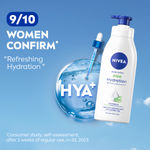Buy NIVEA 100% NATURAL ALOEVERA Body lotion- 5 in 1 COMPLETE CARE for 48H Refreshing moisturization (400 ml) - Purplle