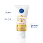 Buy NIVEA Luminous Even Glow Face Wash 100 ml - Purplle