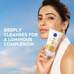 Buy NIVEA Luminous Even Glow Face Wash 100 ml - Purplle