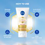Buy NIVEA Luminous Even Glow Face Wash 100 ml - Purplle