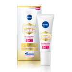 Buy NIVEA Luminous Even Glow Oil Control Day Cream SPF50 10 ml - Purplle