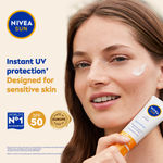 Buy NIVEA Sun Sensitive UF Face 50 ml - Purplle