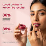 Buy Good Vibes Beetroot Plumping Lip Balm |New & Improved| SPF | Reduces Pigmentation, Perfectly Tinted Lips | Hydrating & Nourishing Care | With Sweet Almond & Olive Oils (5.5 gm) - Purplle