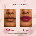 Buy Good Vibes Beetroot Plumping Lip Balm |New & Improved| SPF | Reduces Pigmentation, Perfectly Tinted Lips | Hydrating & Nourishing Care | With Sweet Almond & Olive Oils (5.5 gm) - Purplle