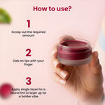 Buy Good Vibes Beetroot Plumping Lip Balm |New & Improved| SPF | Reduces Pigmentation, Perfectly Tinted Lips | Hydrating & Nourishing Care | With Sweet Almond & Olive Oils (5.5 gm) - Purplle