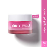 Buy Plum Bulgarian Rose and 1% Hyaluronic Acid Dew-it-light Gel Cream | Long-lasting multi-layer hydration | Retains moisture | Microbiome-friendly | Lightweight gel | Oil-free, non-greasy | Women and Men | For all skin types | 100% vegan | 50 gm - Purplle