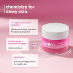 Buy Plum Bulgarian Rose and 1% Hyaluronic Acid Dew-it-light Gel Cream | Long-lasting multi-layer hydration | Retains moisture | Microbiome-friendly | Lightweight gel | Oil-free, non-greasy | Women and Men | For all skin types | 100% vegan | 50 gm - Purplle