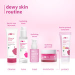Buy Plum Bulgarian Rose and 1% Hyaluronic Acid Dew-it-light Gel Cream | Long-lasting multi-layer hydration | Retains moisture | Microbiome-friendly | Lightweight gel | Oil-free, non-greasy | Women and Men | For all skin types | 100% vegan | 50 gm - Purplle