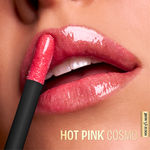 Buy Lakme Glitterati Lip Glaze 203 Hot Pink Cosmo -  For fuller, hydrated lips with crystal shine - 5 ml - Purplle