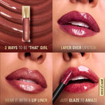 Buy Lakme Glitterati Lip Glaze 203 Hot Pink Cosmo -  For fuller, hydrated lips with crystal shine - 5 ml - Purplle
