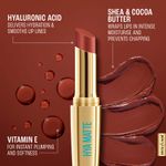 Buy Lakme 9to5 Hya Matte Lipstick With Hyaluronic Acid & Vitamin E, Hydrating, Smudge Proof, Long-lasting Up To 14Hrs, Plum Pitch 3.6 gm - Purplle