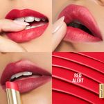 Buy Lakme 9to5 Hya Matte Lipstick With Hyaluronic Acid & Vitamin E, Hydrating, Smudge Proof, Long-lasting Up To 14Hrs - Red Alert - 3.6 gm - Purplle