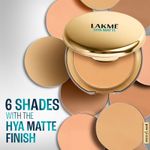 Buy Lakme 9to5 Hya Matte Pressed Powder With Hyaluronic Acid, Oil Control Upto 16 Hrs, Beige 9 gm - Purplle