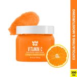 Buy Wild Oak Vitamin C Shea Butter Sugar Scrub | 300 gm | With Collagen, Peptides & Ceramides | Tan Removal & Smooth Skin | Removes Dead Skin | Ultra Hydrating, Exfoliating & Moisturising Sugar Body Scrub - Purplle