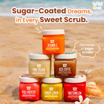 Buy Wild Oak Candid Lemon Shea Butter Sugar Scrub | 300 gm | With Niacinamide, Vegan Collagen & Peptides | Tan Removal & Smooth Skin | Removes Dead Skin | Ultra Hydrating, Exfoliating & Moisturising Sugar Body Scrub - Purplle