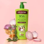 Buy SESA Ayurvedic Anti Hairfall Shampoo For Dry And Frizzy Hair Reduces Hairfall Made With 6 Ayurvedic Herbs Paraben Free Shampoo - 500 ml with Free Serum - Purplle