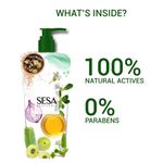 Buy SESA Ayurvedic Anti Hairfall Shampoo For Dry And Frizzy Hair Reduces Hairfall Made With 6 Ayurvedic Herbs Paraben Free Shampoo - 500 ml with Free Serum - Purplle
