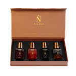 Buy Nisara Long-Lasting Unisex Oud Gift Set 4x15 ml(60 ml) | Notes:- Rose, Musk, Leather, Woody Oud | Travel & Pocket-Friendly Perfume Kit for All Moods & Occasions | Perfect for Men & Woman, Wife, Friend, Girlfriend, and Boyfriend - Purplle