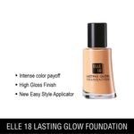 Buy Elle18 Lasting Glow Foundation 03 Shell (27 ml) - Purplle