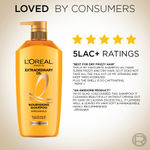 Buy L'Oreal Paris Extraordinary Oil Nourishing Shampoo For Dry and Dull Hair, Smoothens Hair, 1000 ml - Purplle