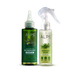 Buy Alps Goodness Deep Nourished Hair Growth Duo with Rosemary Water Spray (100 ml) & Rosemary Hair Oil (105 ml) | Thick-Long Hair | Reduced Hairfall Combo of 2 - Purplle